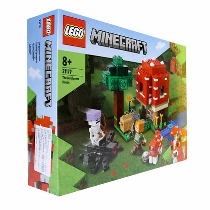 LEGO 21179 Minecraft The Mushroom House Set