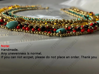 Cosplay Women Cleopatra Costume Egyptian Collar Necklace Design Costume Accessories Halloween