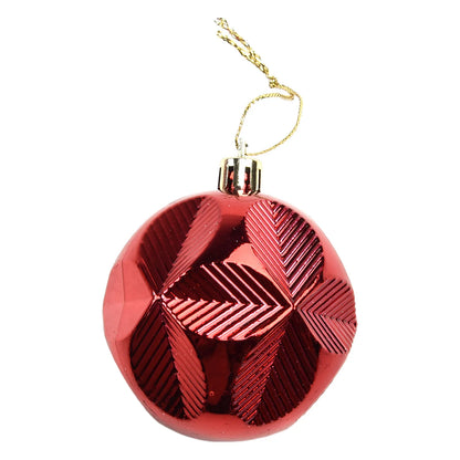 12PCS 6CM Christmas Ball Ornaments Tree Decorations For Holiday Wedding Party Christmas Ball Set Christmas Tree Decor Pendant