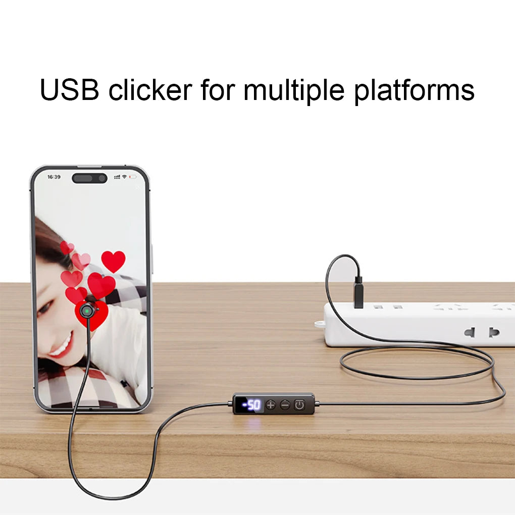 Automatic Phone Screen Tapper Phone Auto Clicker Tapper For Phone Simulated Finger Clicking Mobile Phone Screen Auto Clicker Tap