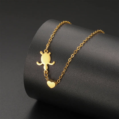 EtherealBe Sea Turtle Pendant Necklace for Women