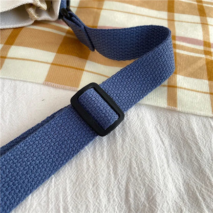 K-pop Demon Hunters Canvas Shoulder Bag for Boys Girls Anime Fashion Crossbody Bags Students Probable Handbag Simple Tote-bag