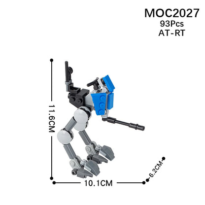 EtherealBe MOC2027 AT-RT Building Kit with 93 pieces, perfect STEM gift for kids