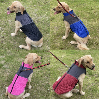 Warm Winter Pet Dog Clothes Waterproof Vest Coat For Puppy Small Medium Large Dog Pet Snow Skiing Outfits Costumes Clothes