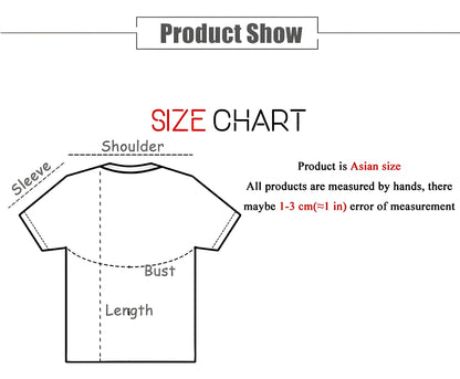 Size chart for plus size Halloween witch shirt with measurements for bust, length, shoulder, and sleeve