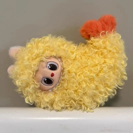 Cartoon Cute Doll Clothing For Labubu Wacky Mart Fried Shrimp Diy Doll Clothing Personalized Dressing Suitable For Labubu V1 V3