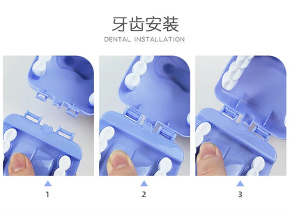 1/9pcs Montessori Educational Toys for Children Early Learning Doctors Role Play Kids Intelligence Brushing Tooth Teaching Aids