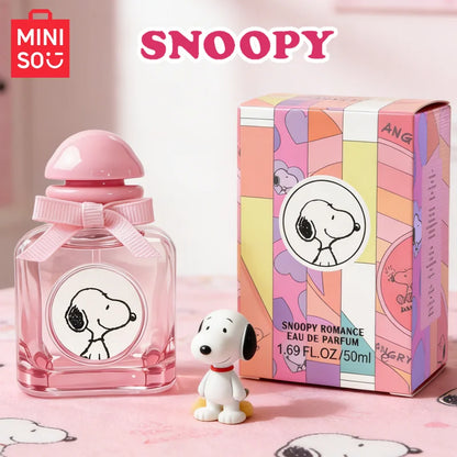 MINISO & SNOOPY Women Perfume Original Luxury Fruity Floral Fragrance For Woman Spray 50ML Girl Birthday Present Children Gift