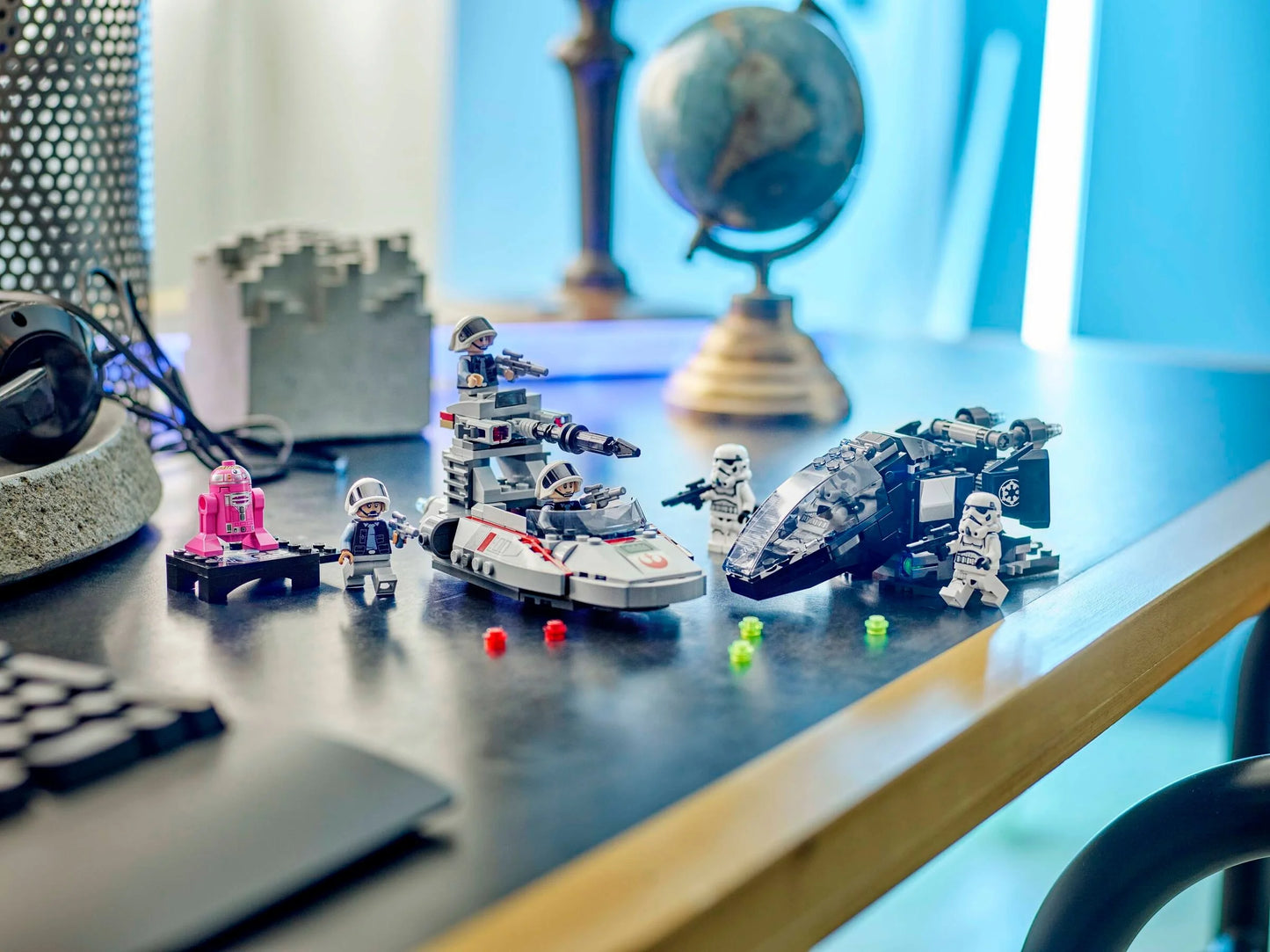 Lego Star Wars 40755 Landing Craft Battle Reconnaissance Boat Boys' Day Building Blocks Toy Gift