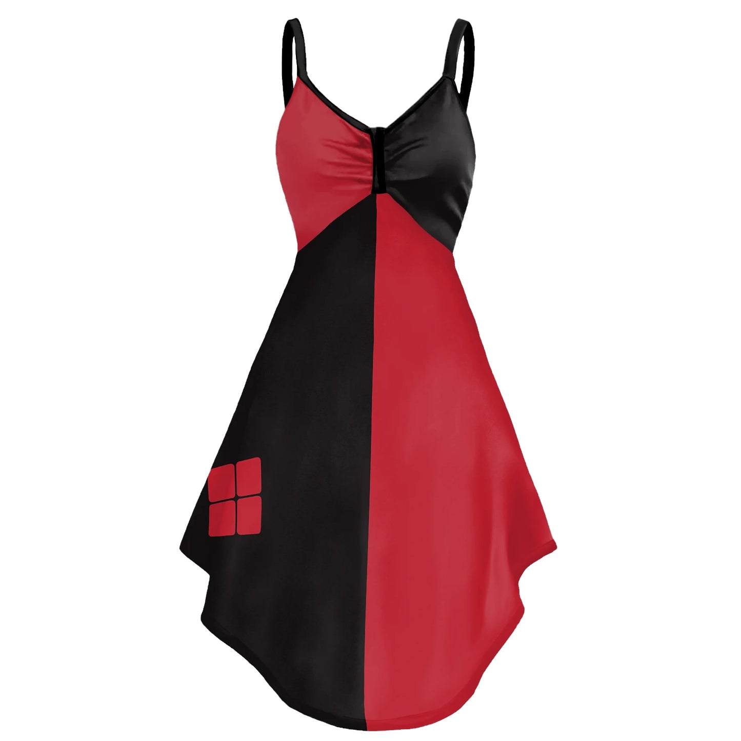 Zawaland Cosplay Costume Clown Women Printing Halloween Dress Up Matching Set Jumpsuits Carnival Party Dress Leggings Bodysuit