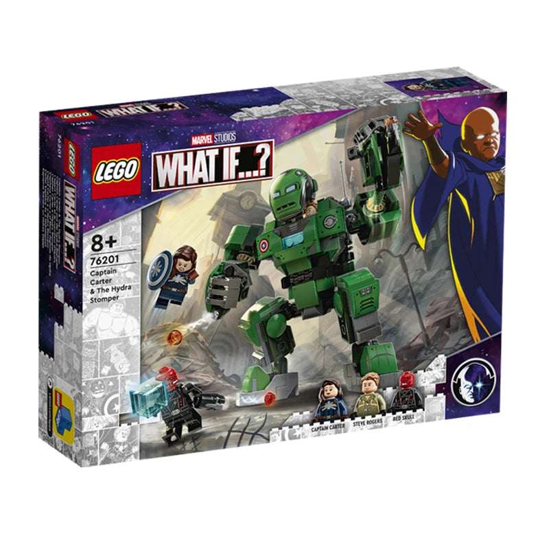 LEGO Super Heroes 76201 Captain Carter and Nine-headed Snake Practitioner educational assembly toy