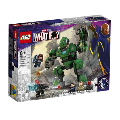 LEGO Super Heroes 76201 Captain Carter and Nine-headed Snake Practitioner educational assembly toy