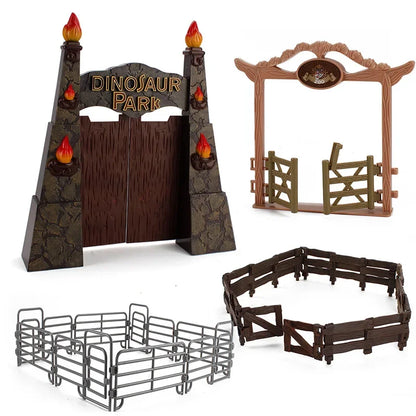 EtherealBe Dinosaur Park Set - dinosaur playset for kids