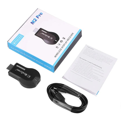 M2 Pro TV Stick Wifi Wireless 1080P HDTV Projector Monitor Mirror Screen Display Receiver Adapter for IOS Android DLNA Miracast
