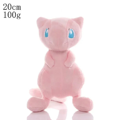 EtherealBe pink Mew style plush toy 20cm 100g soft cuddly collectible for kids and fans Pokemon plush stuffed animals