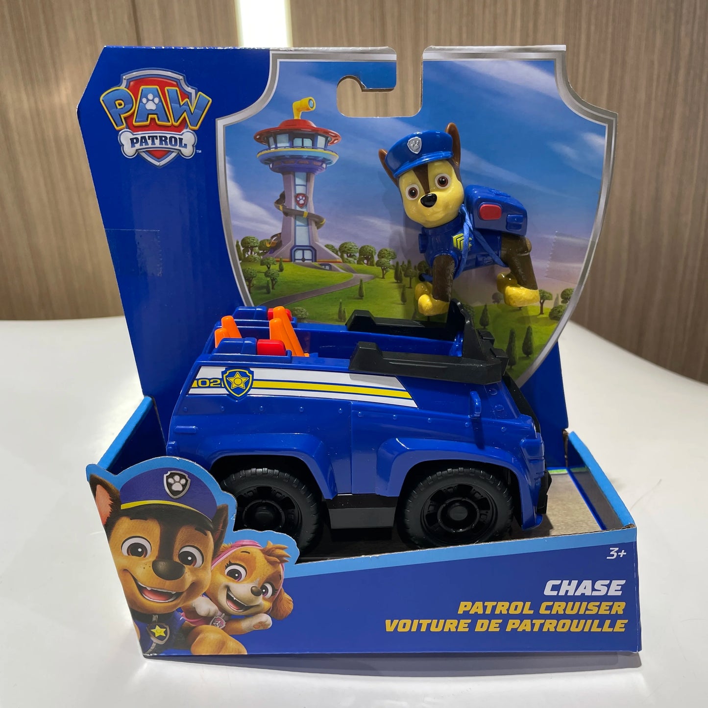 Original Paw Patrol Rex’s Dinosaur Rescue Vehicle with Collectible Action Figure Anime Doll Kids Toy Birthday Christmas Gift