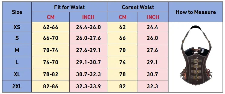 Brown Suede Corset Top with PU Leather Gothic Steampunk Bustier Lace Up Slim Waist Shapewear Women Halloween Cosplay Costume