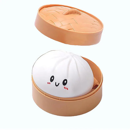 Simulation Flash Dumpling Pressure Ball Slow Rebound Soft Pinch Decompression Baozi  modeling stress relief toy birthday Gifts