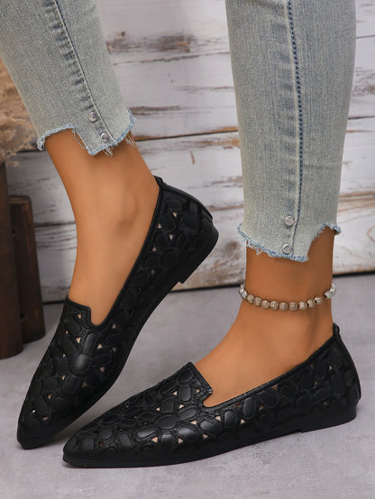 EtherealBe Women's Embroidered Loafers for Chic Style