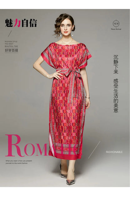 Autumn Gorgeous Flower Print Mini Dress Women's Stand Long Lantern Sleeve Single Breasted Sashes Lace Up Beach Party Vestidos