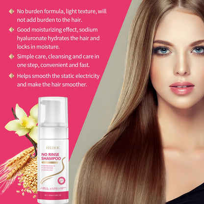 EELHOE No Wash Shampoo Fluffy Volumizing Dry Shampoo Free Air and Fluffy Spray Refreshing Oil Control Hair Care Styling Spray