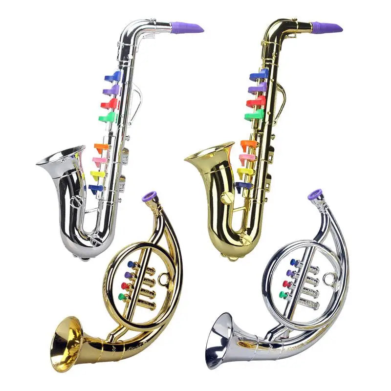 Toy Saxophone Saxophone Model Toy Multifunctional Early Educational Toys Simulation Musical Instrument For Toddler Girls Boys