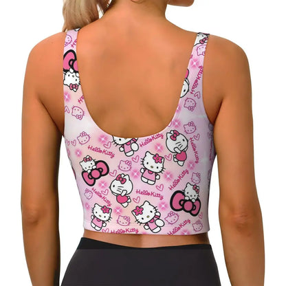 EtherealBe Hello Kitty Sports Bra for Women