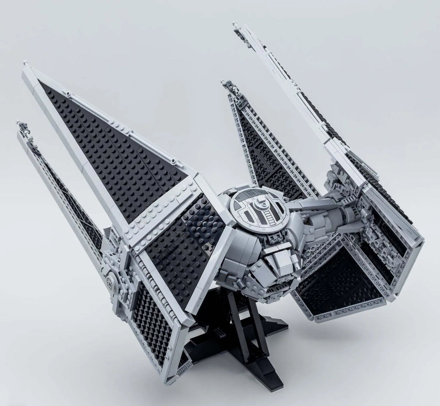 New 1931PCS Technical TIE Interceptors Spaceship 75382 Building Blocks Starfighter MOC Assembly Collectibles Display Model Gifts