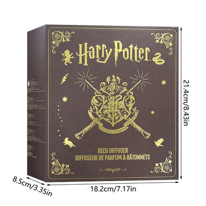 MINISO Harry Potter Series 4pcs Magic Academy Flameless Aroma Kit Cartridge Reed Diffuser Oil Air Freshener Fragrance set