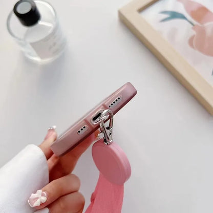 Long Crossbody Phone Lanyard Adjustable Neck Strap Wide Cloth Neckband Strap Rope Hanging Anti-Lost Phone Lanyard