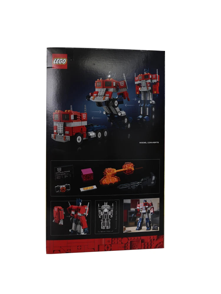 LEGO 10302 Creative Multifunctional Series Transformers Optimus Prime Assembled Building Blocks Toy Children's Day Gift