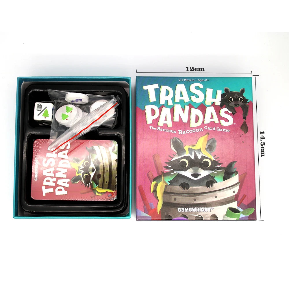 Trash Pandas The Raucous Raccoon Card Game Games for the Infinitely Imaginative Gift Party Game English