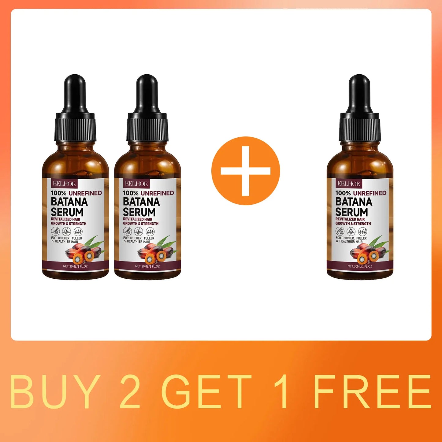 EELHOE Batana Oil Hair Shampoo and Conditioner Anti Frizz Bright Deep Nourish Anti Hair Loss Treatment for Hair Growth Products