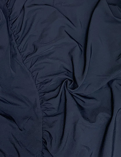 2024 Autumn New Women's Clothing Solid Color Fashionable Temperament Long Sleeved Sleeve Lace Up Casual Mid Length Lapel Dress