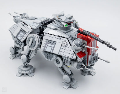 Technical 1082PCS At-TE Walker Terrain Tactical Actuator 75337 Collectible Assembly Starfighter Display Model Kit Gift Decor Toy