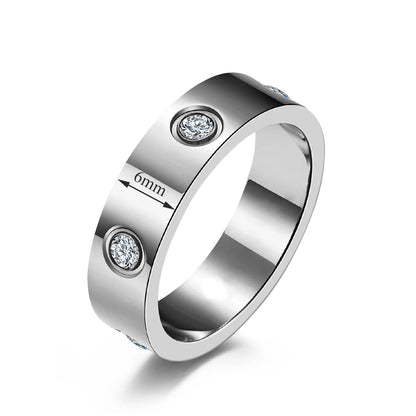 G&DAdvanced Inlai Crystal Stainless Steel Women's Bracelet/Ring Jewelry Golden Resistant To Corrosion set Gift Party Excluse