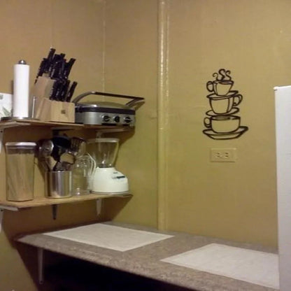 wall stickers home decor Removable DIY Kitchen Decor Coffee House Cup Decals Vinyl Wall Sticker muurstickers pegatinas de pared