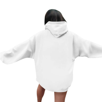 Women Halloween Printed Hoodie Casual Long Sleeve Sweatshirt Fashion Oversize Pullover Cozy Winter Streetwear Chic Loungewear
