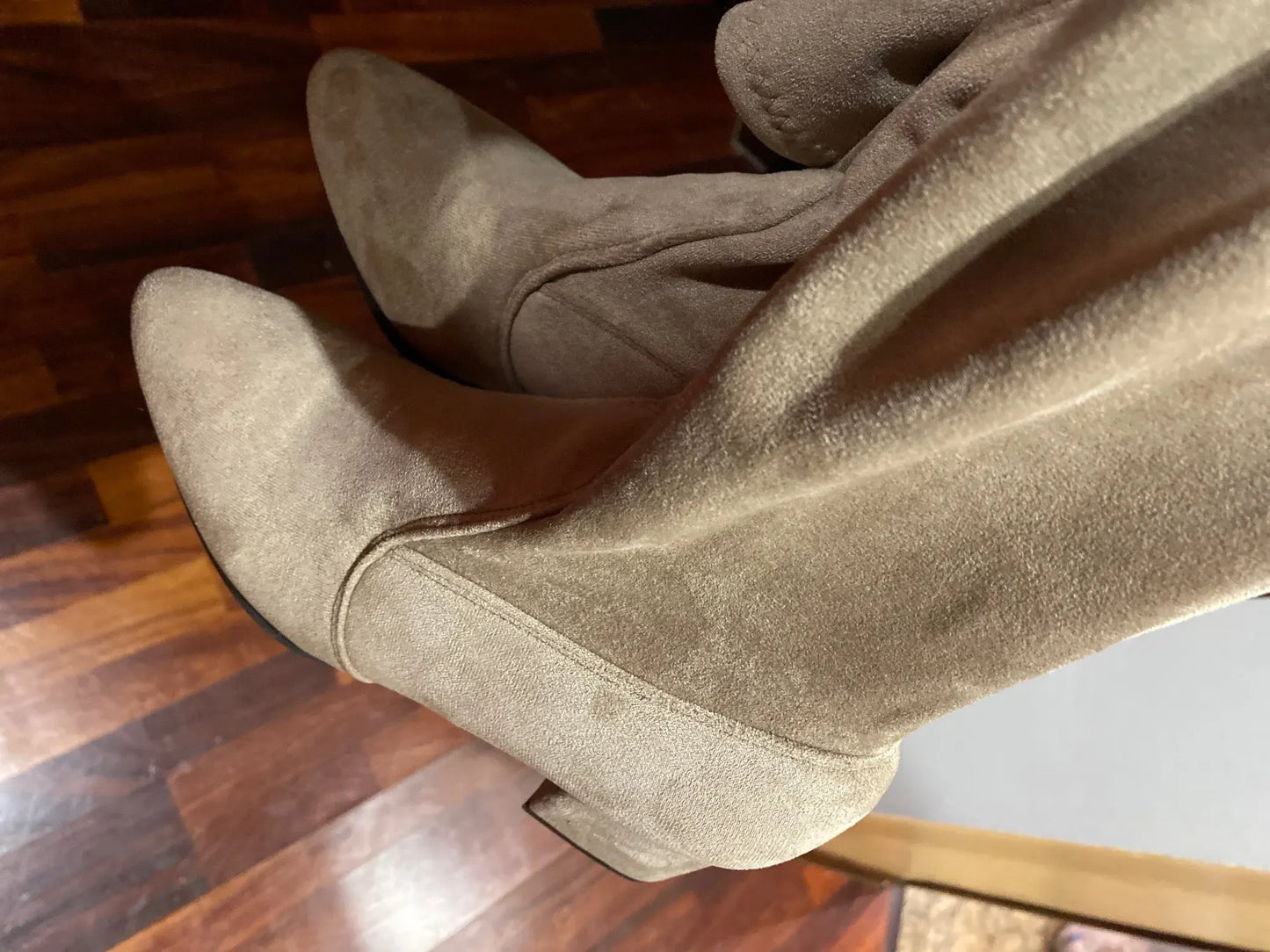 Thigh High Boots Women 2023 Winter Fashion Boot New Over Knee Boots Women Shoes Sexy High Heels Botas Red Warm Fur Black Boots