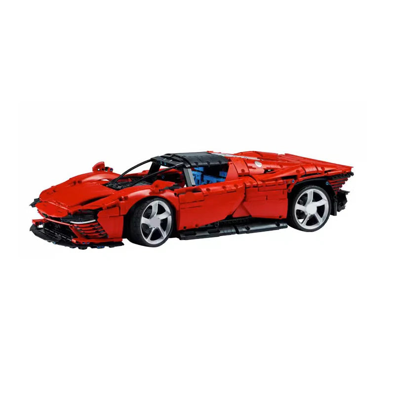 3778PCS Technical Daytona SP3 Supercar Model Building Blocks Sport Car Toys for Kids Boyfriend Birthday Gifts Compatible 42143