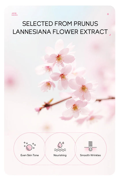 Sakura Peeling Face Mask Deep Cleansing 24k Gold Blackhead Removed Tear Off Mask Repairing & Smoothing Facial Skin Care 50g