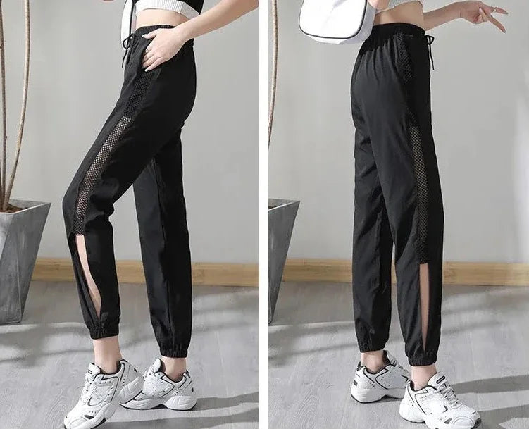 Harem Clothes Sweatpants Female Pants Joggers Fitness Black Jogging Trousers for Women with Pockets Sports Aesthetic G Slacks