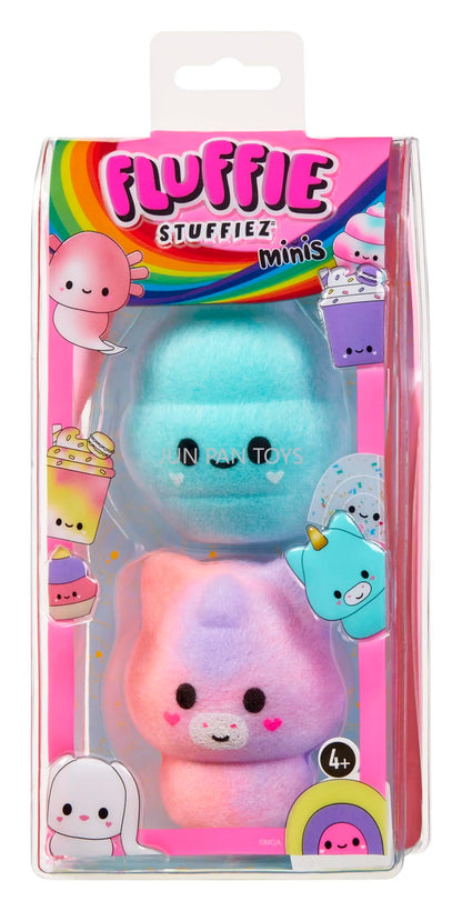 Original Fluffie Stuffiez Collectible Plush DIY Kids Toy UNICORN PANDA ICE RAINBOW Fur Pulling Soft Girl Toys Christmas Gift 1pc