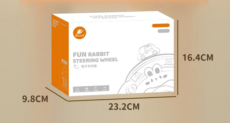 Baby Toy Electric Children's Steering Wheel Simulated Driving Car Steering Wheel LED Vocal Educate Toys Halloween Christmas Gift