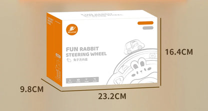 Baby Toy Electric Children's Steering Wheel Simulated Driving Car Steering Wheel LED Vocal Educate Toys Halloween Christmas Gift