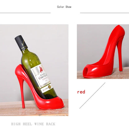 Creative High Heels Wine Rack Ornaments European Wine Rack Home Decoration Ornaments Wine Cabinet Jewelry Wine Rack Crafts