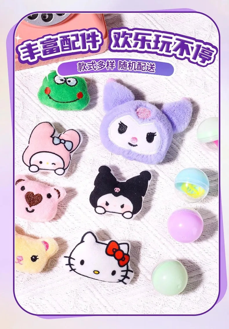 Sanrio Peripheral Children'S Toys Kuromi Claw Machine Clip Doll Machine Home Birthday Gift Girl Hand Toy Boy Toy Christmas Gift