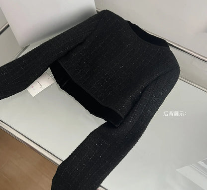 EtherealBe Sweet Pink Tweed Blazer for Ladies