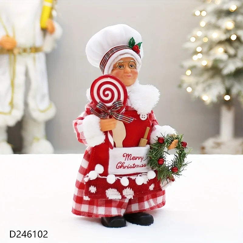 Christmas chef, home decoration, Christmas party decoration, birthday decoration, Christmas gift table decorations