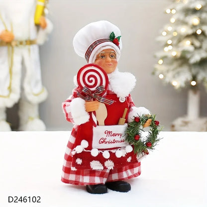 Christmas chef, home decoration, Christmas party decoration, birthday decoration, Christmas gift table decorations